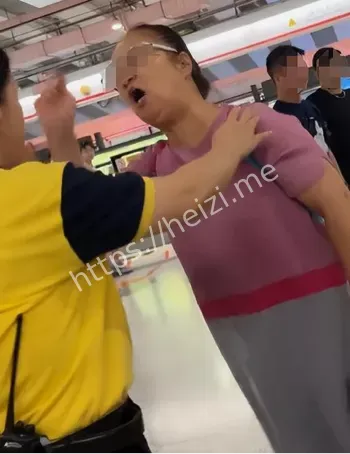 大妈辱骂