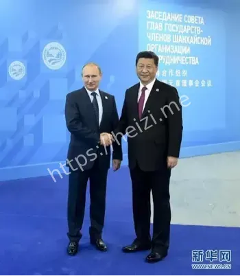 普京抵达天津出席上合峰会