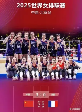 中国女排vs法国女排