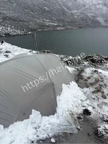 蓝天救援队救人