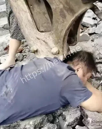 阻拦施工