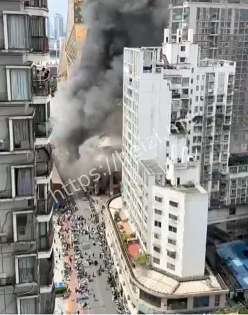垃圾起火