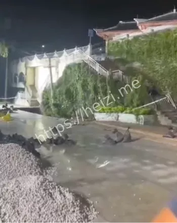 南宁应急通报陷坑险情控制