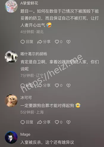 正当防卫争议庭审