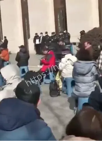 南昌总部维权现场