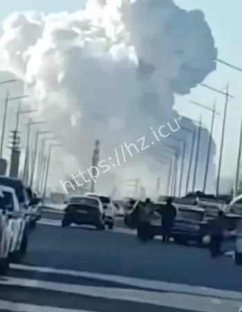 爆炸现场画面曝光