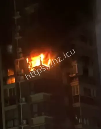 高层起火