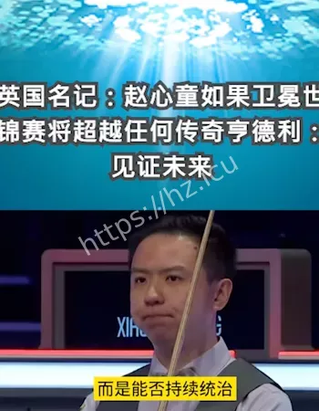 英媒评价赵心童