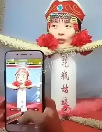 花瓶姑娘