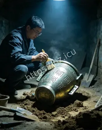 科考人员勘测古墓谜团