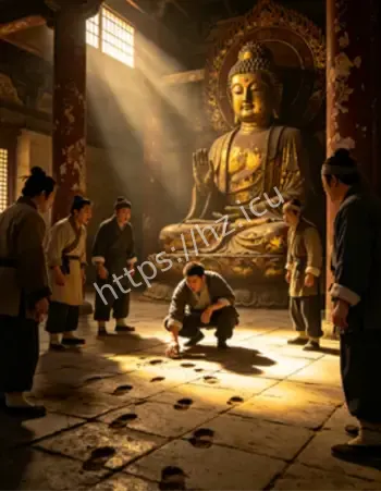 紧锁大殿香烛自动燃尽