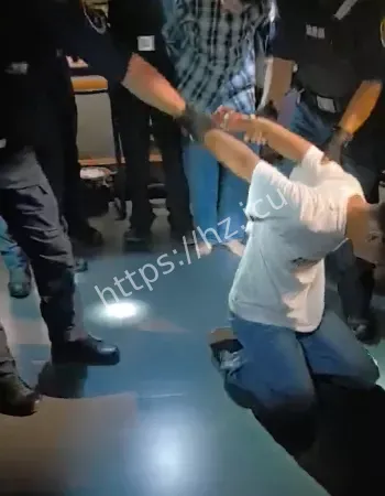 闹事男子前后反差